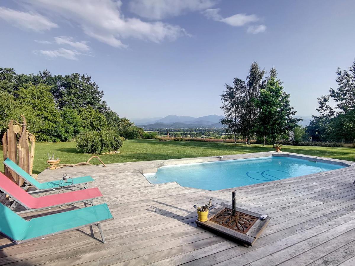 La Roulotte Du Cagire - 4 Pers - Pyrenees Casa de hóspedes Villeneuve-de-Rivière Exterior foto