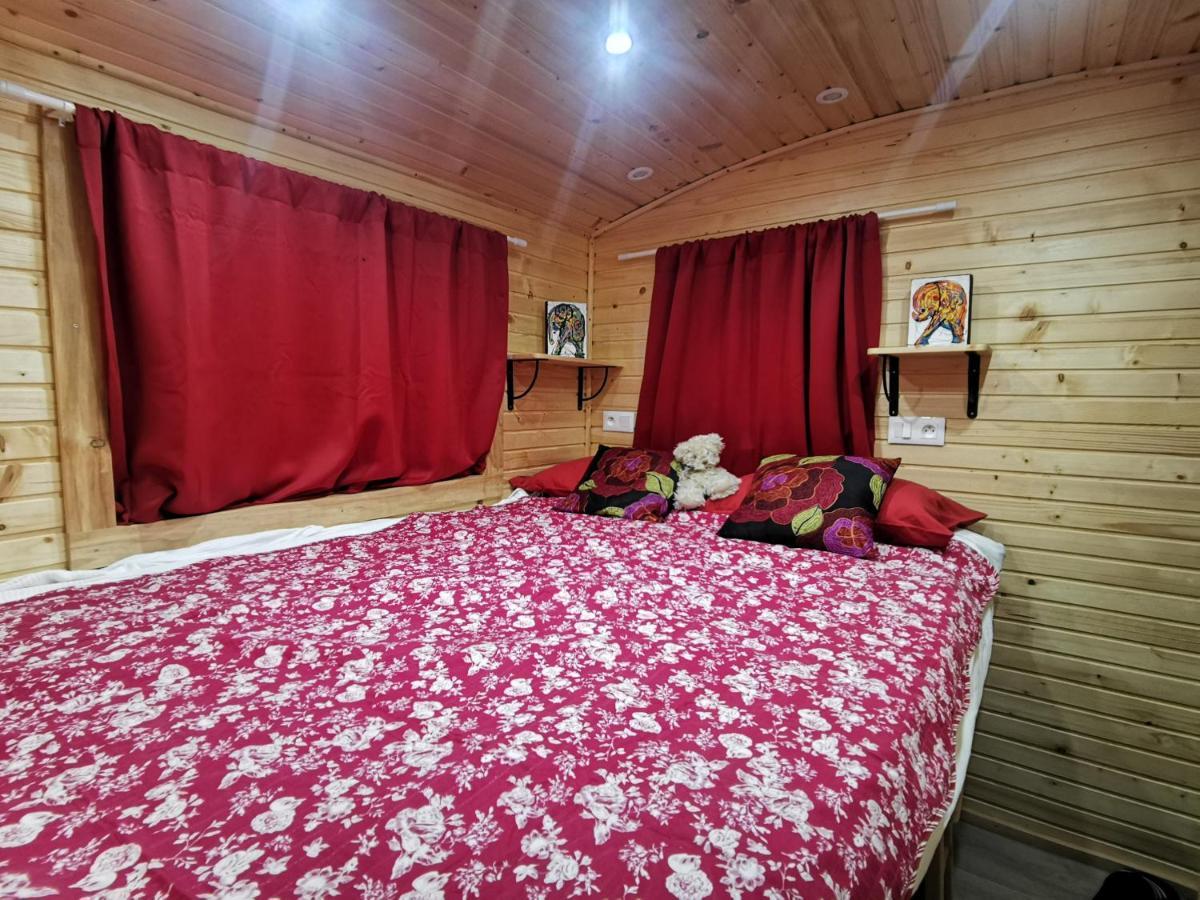 La Roulotte Du Cagire - 4 Pers - Pyrenees Casa de hóspedes Villeneuve-de-Rivière Exterior foto